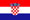 Fahne Kroatisch
