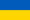 Fahne Ukrainisch